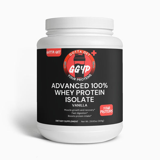 Advanced 100% Whey Protein Isolate (Vanilla)