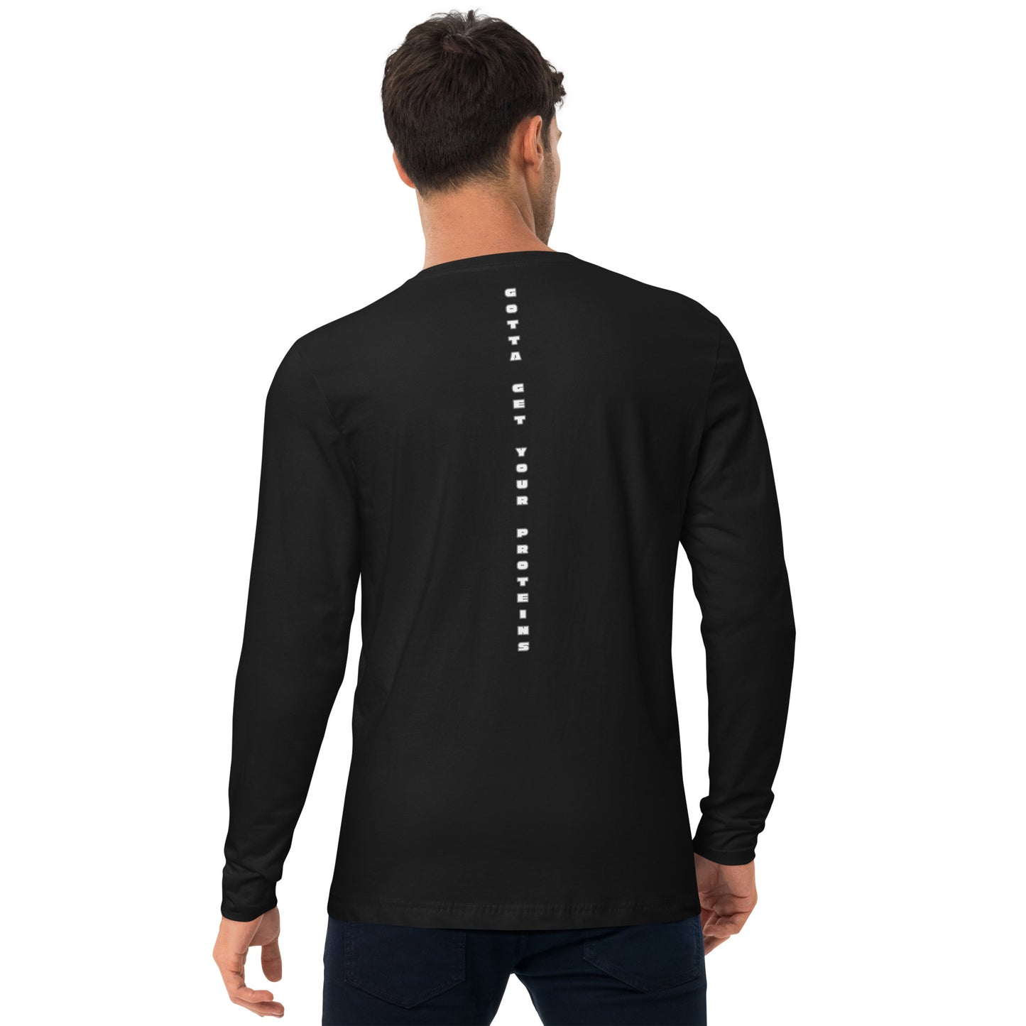 Men's Long Sleeve Fitted Crew